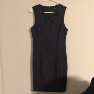 Navy blue dress
